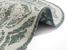 Kusový koberec Twin Supreme 104167 Siruma Green/Cream kruh – na ven i na doma
