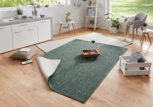 Kusový koberec Twin-Wendeteppiche 103095 green cream – na ven i na doma