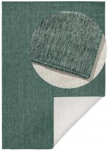 Kusový koberec Twin-Wendeteppiche 103095 green cream – na ven i na doma