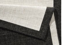Kusový koberec Twin-Wendeteppiche 103105 creme schwarz – na ven i na doma
