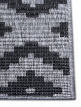 Kusový koberec Twin-Wendeteppiche 105461 Night Silver – na ven i na doma