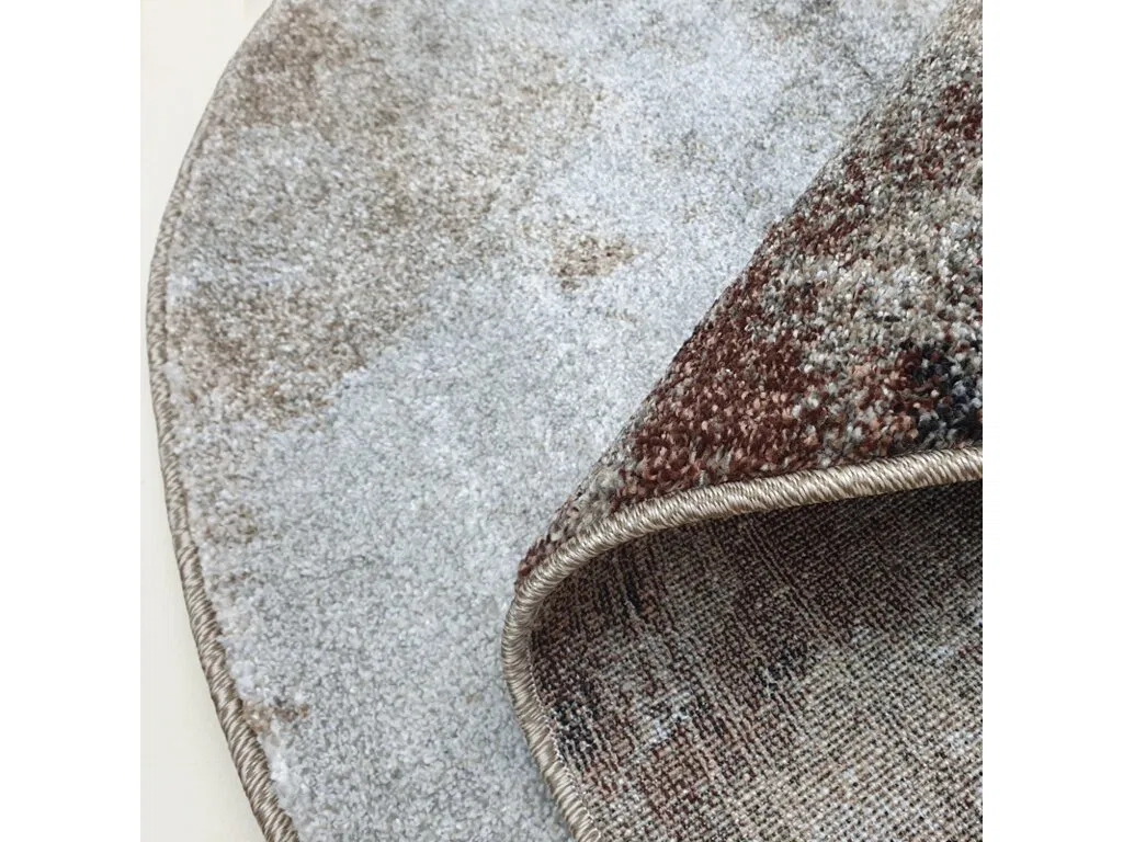 Kusový koberec Universe - kruh / 839-56 Grey-beige