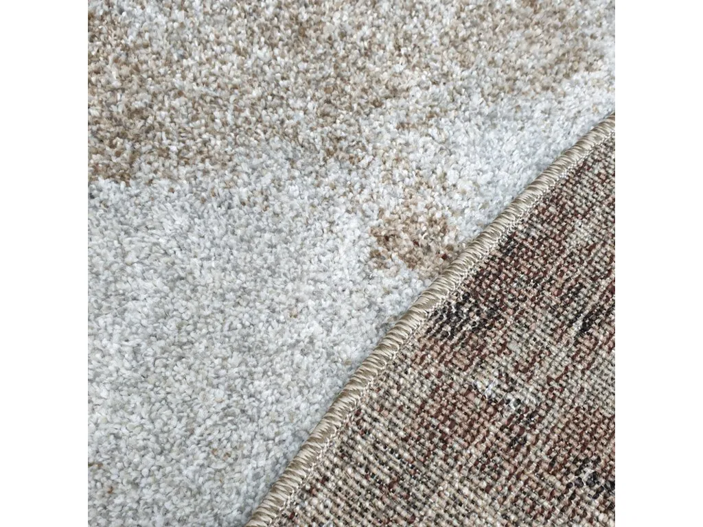 Kusový koberec Universe - kruh / 839-56 Grey-beige