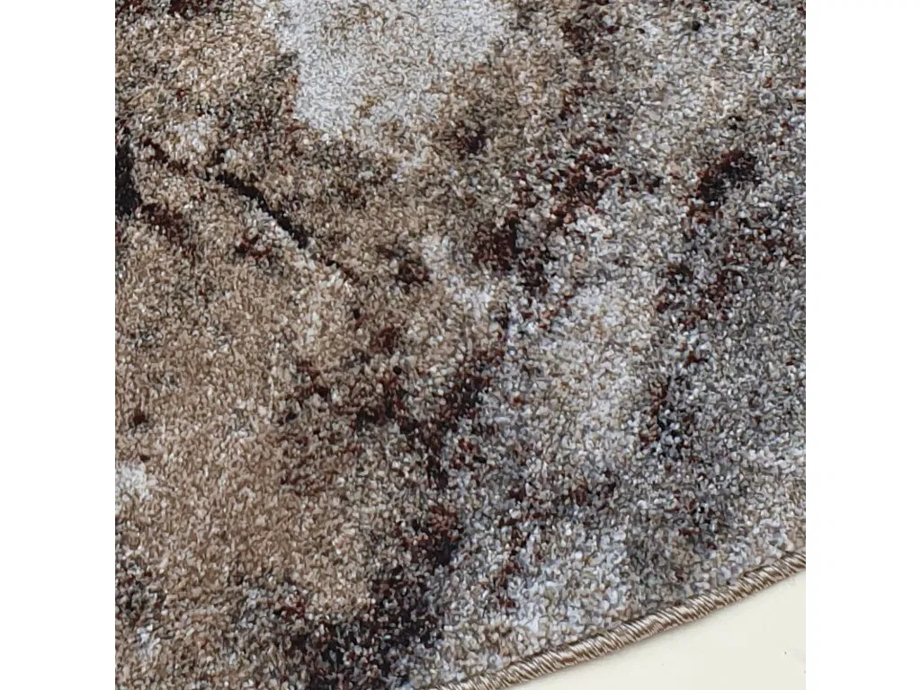 Kusový koberec Universe - kruh / 839-56 Grey-beige