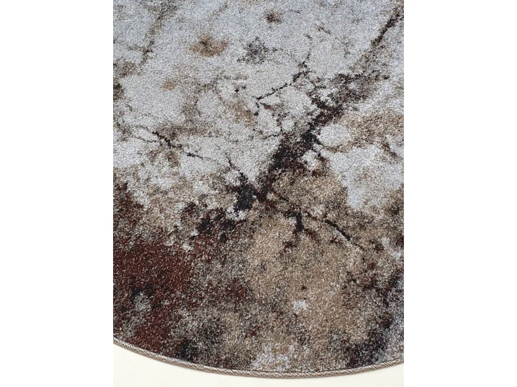 Kusový koberec Universe - kruh / 839-56 Grey-beige
