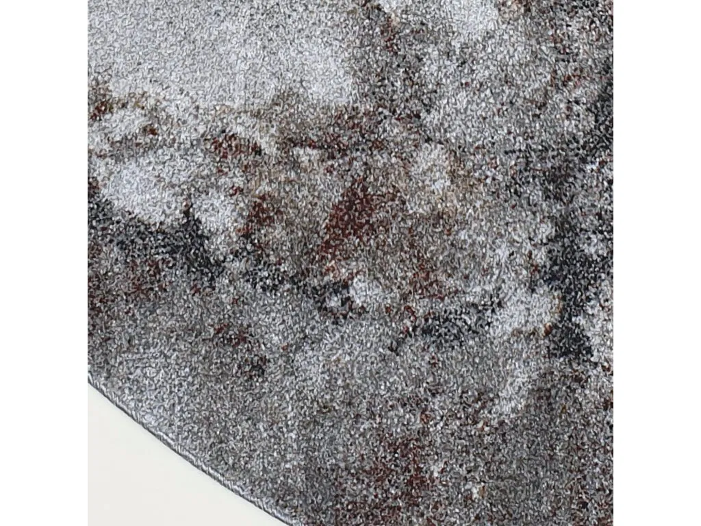 Kusový koberec Universe - kruh / 841-86 Dk. Grey-beige