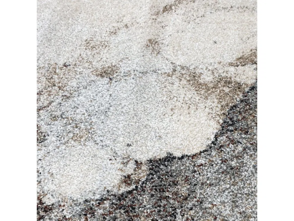 Kusový koberec Universe - kruh / 841-86 Dk. Grey-beige