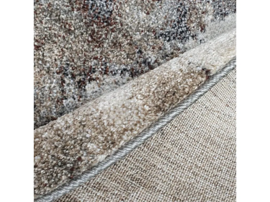 Kusový koberec Universe - kruh / 841-86 Dk. Grey-beige