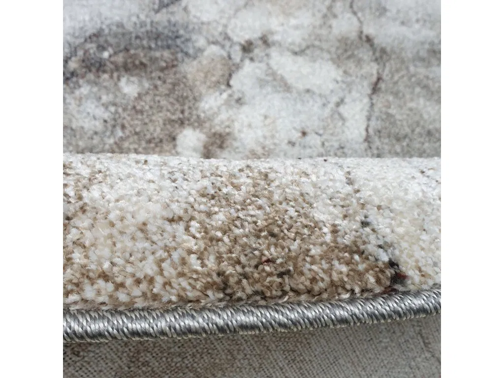 Kusový koberec Universe - kruh / 841-86 Dk. Grey-beige