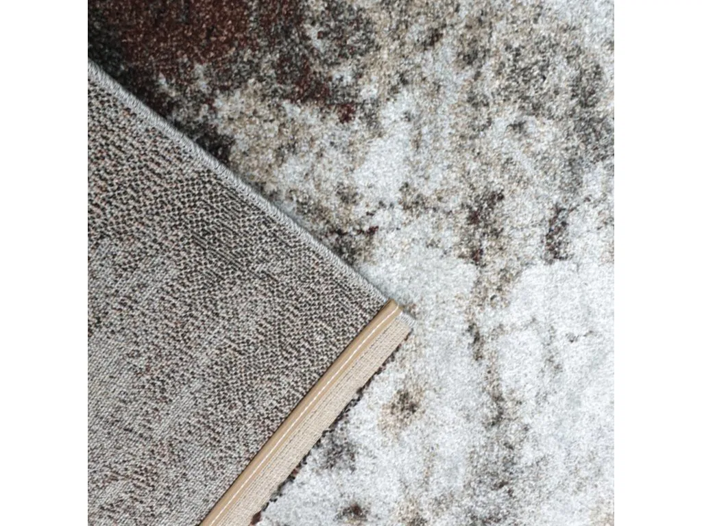 Kusový koberec Universe - kruh / 841-86 Dk. Grey-beige