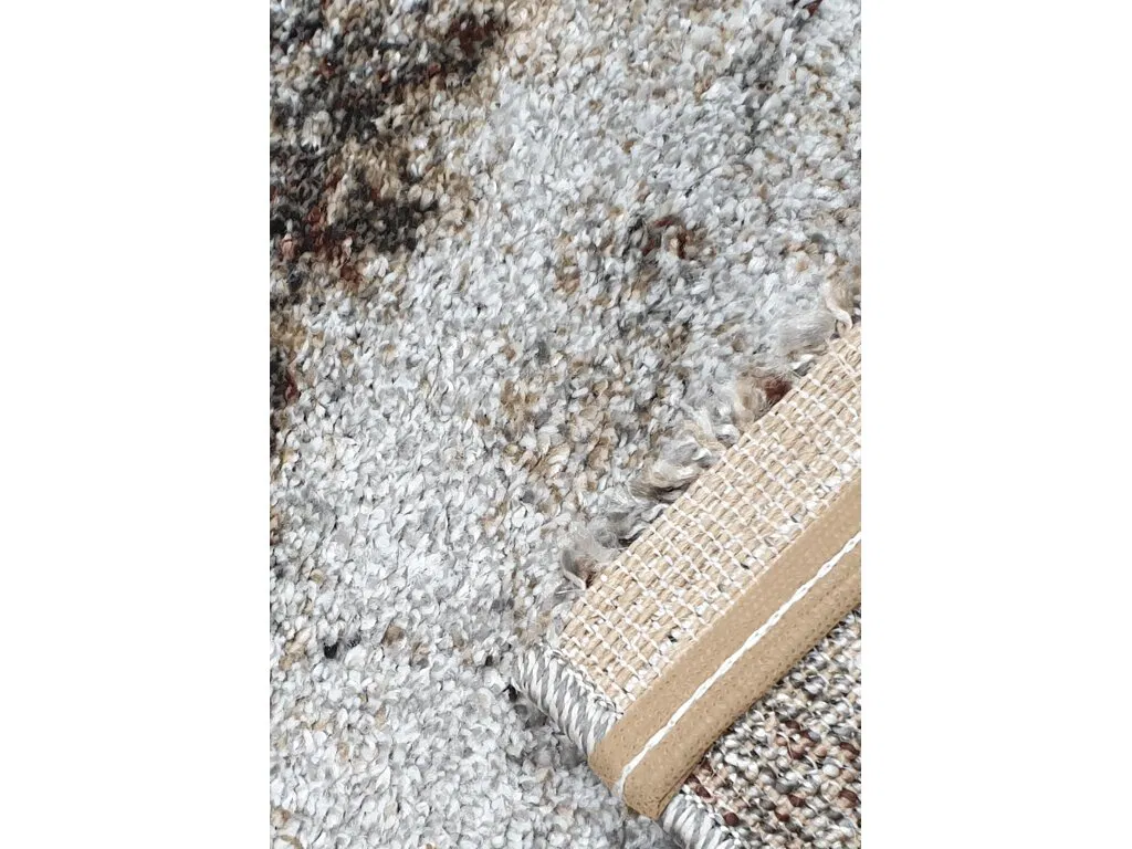 Kusový koberec Universe - kruh / 841-86 Dk. Grey-beige