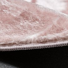 Kusový koberec Visco Rabbit Pink 8 kruh