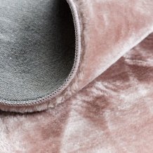 Kusový koberec Visco Rabbit Pink 8 kruh