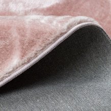 Kusový koberec Visco Rabbit Pink 8 kruh