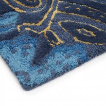 Kusový květinový koberec Wedgwood Fabled Floral Navy 37508 Brink & Campman