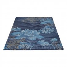 Kusový květinový koberec Wedgwood Fabled Floral Navy 37508 Brink & Campman