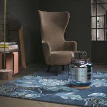 Kusový květinový koberec Wedgwood Fabled Floral Navy 37508 Brink & Campman