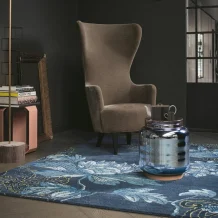 Kusový květinový koberec Wedgwood Fabled Floral Navy 37508 Brink & Campman