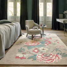 Kusový květinový koberec Wedgwood Paeonia Blush coral 37902 Brink & Campman