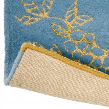 Kusový květinový koberec Wedgwood Tonquin blue 037008 Brink & Campman