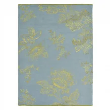 Kusový květinový koberec Wedgwood Tonquin blue 037008 Brink & Campman
