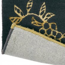 Kusový květinový koberec Wedgwood Tonquin charcoal 037005 Brink & Campman