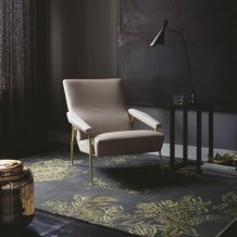 Kusový květinový koberec Wedgwood Tonquin charcoal 037005 Brink & Campman
