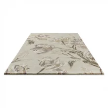Květinový kusový koberec Laura Ashley Gosford natural / sage green 81307 Brink & Campman