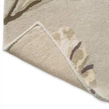 Květinový kusový koberec Laura Ashley Gosford natural / sage green 81307 Brink & Campman