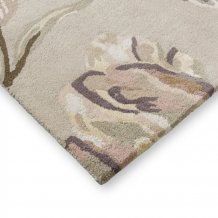 Květinový kusový koberec Laura Ashley Gosford natural / sage green 81307 Brink & Campman