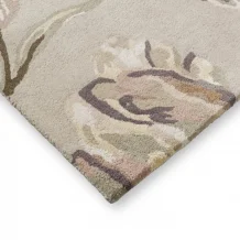 Květinový kusový koberec Laura Ashley Gosford natural / sage green 81307 Brink & Campman