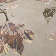 Květinový kusový koberec Laura Ashley Gosford natural / sage green 81307 Brink & Campman