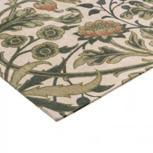 Květinový kusový koberec Morris & Co Hyacinth natural 130201 Brink & Campman