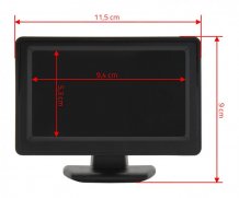 LCD display se stojánkem