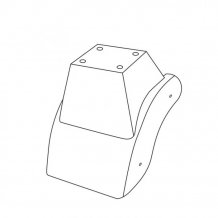 Lakťová opierka Ford B-Max 2012-2014 (len adaptér)