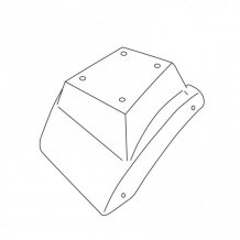 Lakťová opierka Ford B-Max 2015-2017 (bez posuvného krytu úložného prostoru, adaptér)