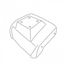 Lakťová opierka Ford Focus 2015-2018 (len adaptér)