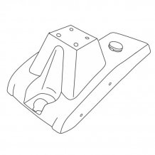 Lakťová opierka Ford Transit Connect 2013-2018 (USB a AUX, adaptér)