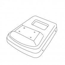 Lakťová opierka Ford Transit/Tourneo Connect 2022- (len adaptér)