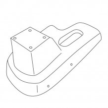 Lakťová opierka Ford Transit/Tourneo Courier 2014- (len adaptér)