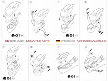 Lakťová opierka Toyota Yaris 2014-2020 (po faceliftu)