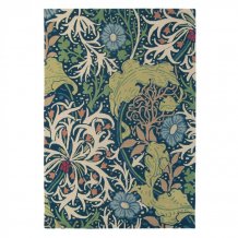 Luxusní květinový koberec Morris & Co Seaweed ink 028008 Brink & Campman