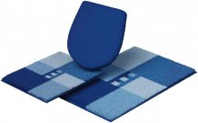 MERKUR - Súprava - 3ks (veko, 40x50 cm bez výrezu+50x80 cm) Súprava, modrá