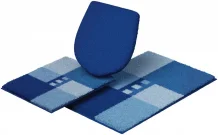 MERKUR - Súprava - 3ks (veko, 40x50 cm bez výrezu+50x80 cm) Súprava, modrá
