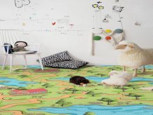 Metrážový dětský koberec Aljaška 5229