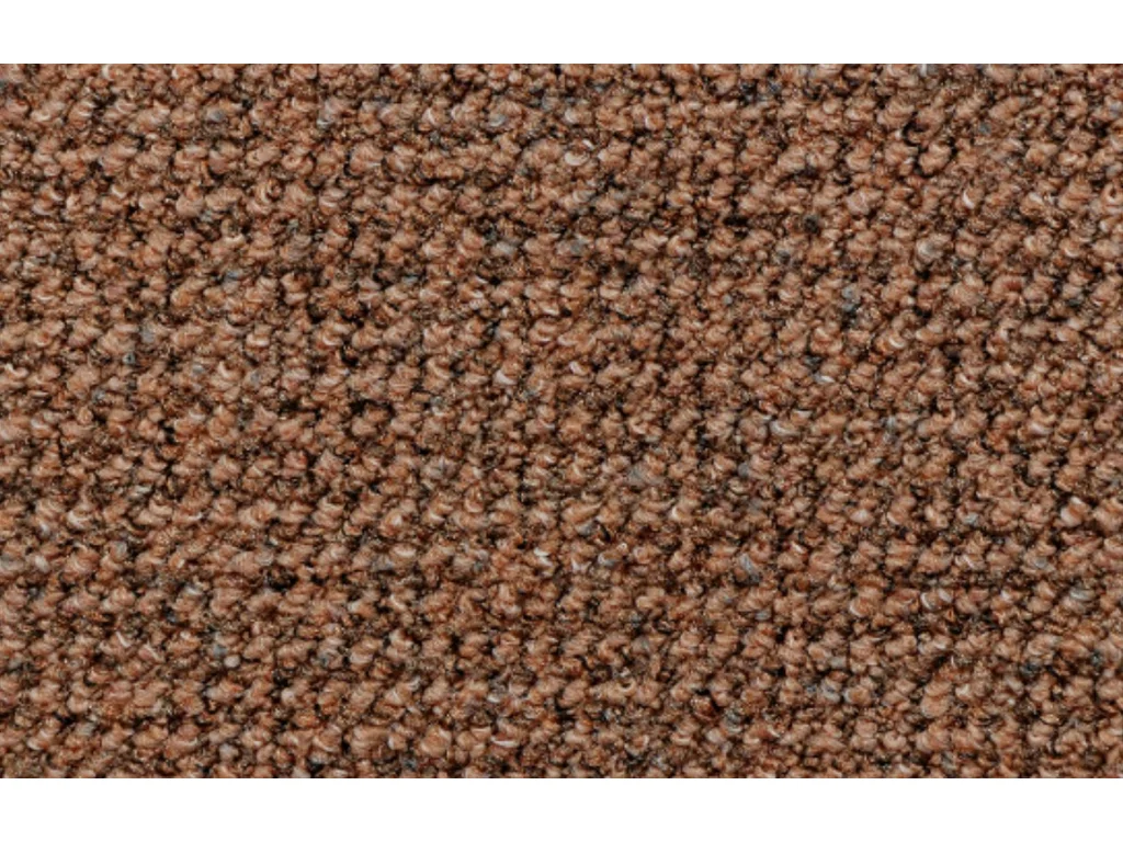 Metrážový koberec Re-Tweed 64 oranžový
