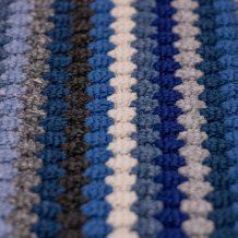Metrážový kusový koberec Multi Stripe 6936 modrý