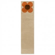 Moderní běhoun Orla Kiely Flower Placemen pumpkin-ecru 158203  Brink & Campman