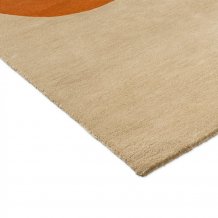 Moderní koberec Orla Kiely Flower Placemen pumpkin-ecru 158203  - Brink & Campman