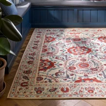 Moderní koberec Sanderson Anthos red indigo 148200 Brink & Campman